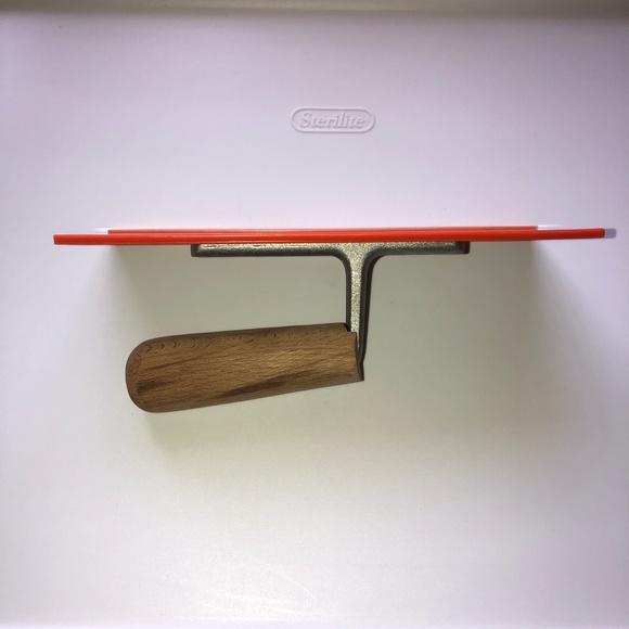 VENETIAN PLASTERING TROWEL Trapezoid Stainless Steel Round Edge Wood Handle Tool - Picture 7 of 11